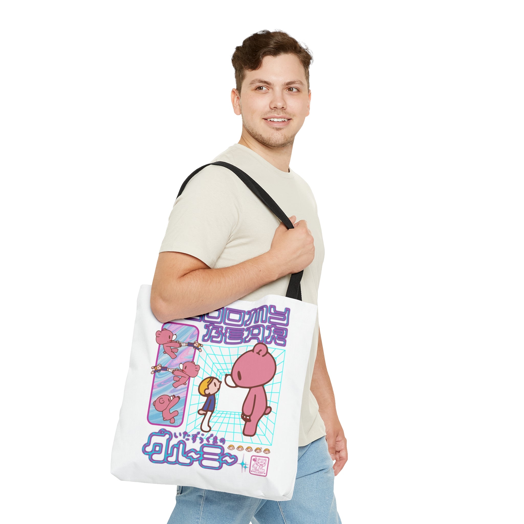 Gloomy Bear Y2K Vibes - Canvas Tote Bag